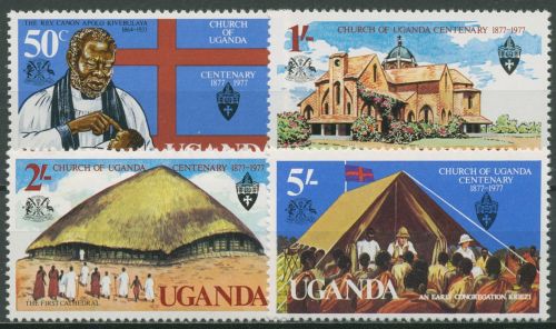 Uganda 1977 100 Jahre Kirche von Uganda 161/64 postfrisch