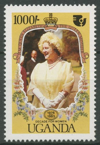 Uganda 1985 85. Geburtstag von Königinmutter Elisabeth 433 postfrisch