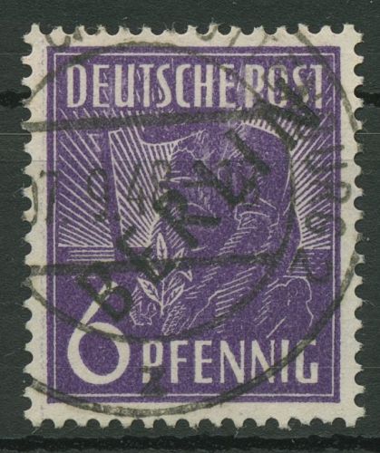Berlin 1948 Schwarzaufdruck 2 mit TOP-Stempel