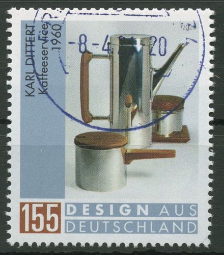 Bund 2020 Design aus Deutschland Kaffeeservice 3566 gestempelt