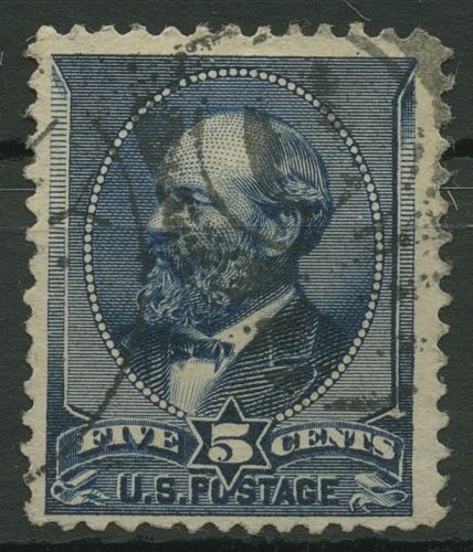 USA 1887 Präsident James A. Garfield 57 gestempelt
