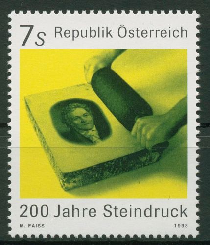 Österreich 1998 Lithografie Steindruck Alois Senefelder 2246 postfrisch