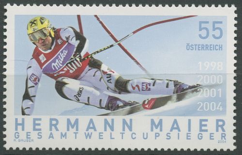 Österreich 2004 Skirennfahrer Hermann Meier 2497 postfrisch