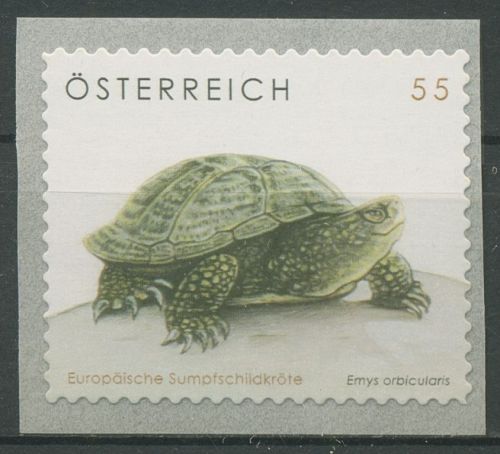 Österreich 2006 Tierschutz Europäische Sumpfschildkröte 2624 postfrisch