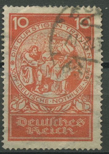 Deutsches Reich 1924 Deutsche Nothilfe: Rosenwunder 352 gestempelt