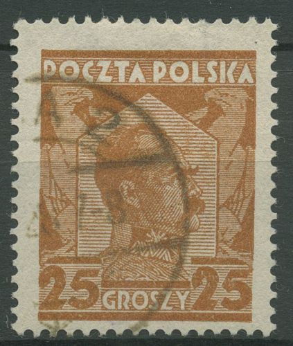 Polen 1928 Marschall Jozef Pilsudski 253 gestempelt
