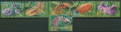 Australien 2005 Prähistorische Tiere 2446/51 I ZD gestempelt (C42604)