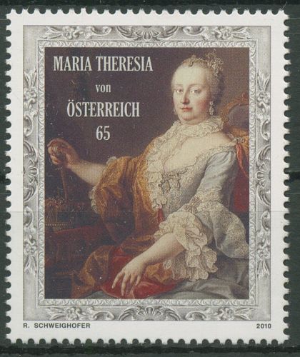 Österreich 2010 Kaiserin Maria Theresia 2896 postfrisch