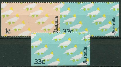 Australien 1985 Gelbhaubenkakadu 918/19 C/D gestempelt