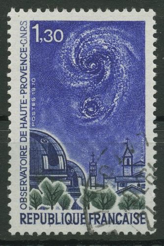 Frankreich 1970 Observatorium Haute-Provence 1720 gestempelt