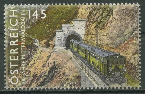Österreich 2012 Eisenbahnen Mittenwaldbahn 3020 postfrisch