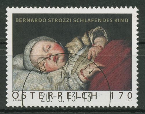 Österreich 2012 Malerei Gemälde Bernardo Strozzi 3027 gestempelt