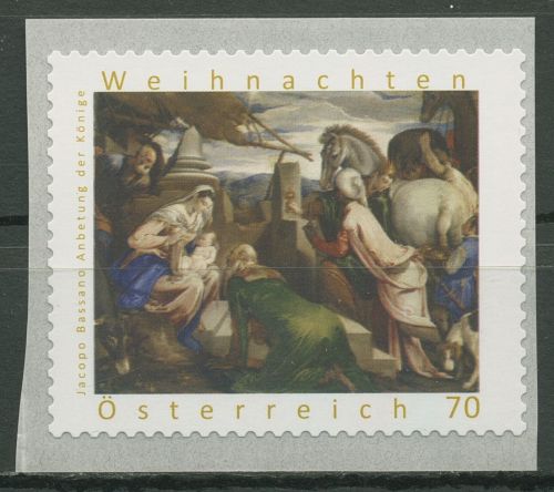 Österreich 2012 Weihnachten Gemälde 3038 postfrisch