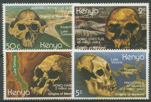 Kenia 1982 Entwicklung des Menschen 210/13 postfrisch