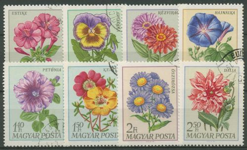 Ungarn 1968 Pflanzen Blumen Gartenblumen 2452/59 A gestempelt