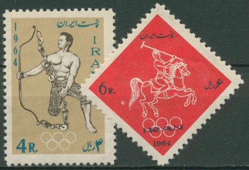 Iran 1964 Olympia Sommerspiele Tokio 1228/29 postfrisch