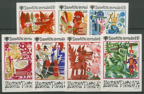 Ungarn 1979 Jahr des Kindes Märchen 3397/03 B postfrisch geschnitten