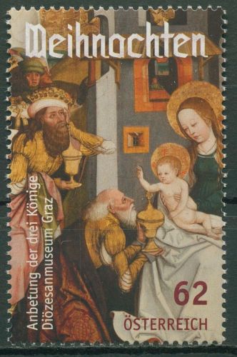 Österreich 2014 Weihnachten Altargemälde 3174 postfrisch