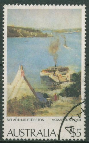 Australien 1979 Gemälde McMahon's Point 672 gestempelt