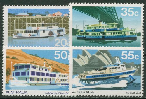 Australien 1979 Schiffe Fähren und Dampfer 668/71 postfrisch