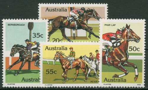 Australien 1978 Pferderennen Rennpferde 663/66 postfrisch