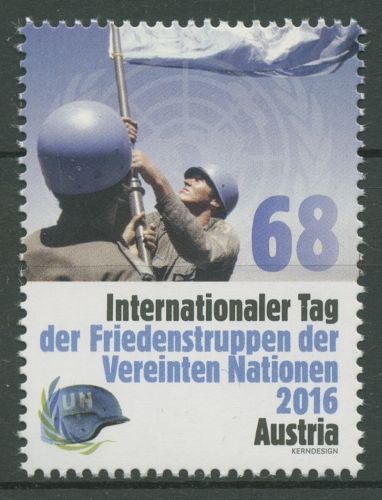 Österreich 2016 UN Friedenstruppen Soldaten 3270 postfrisch