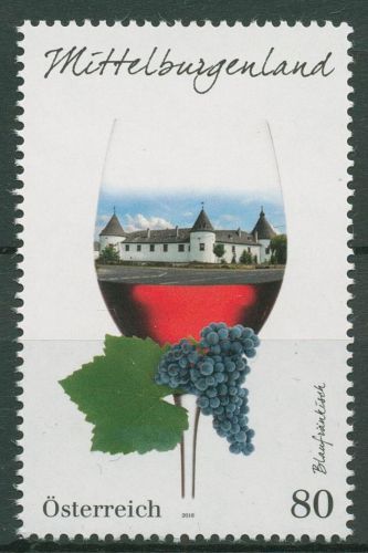 Österreich 2016 Weinanbau Mittelburgenland Kobersdorf 3279 postfrisch