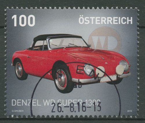 Österreich 2016 Automobile Denzel WD Super 3281 gestempelt