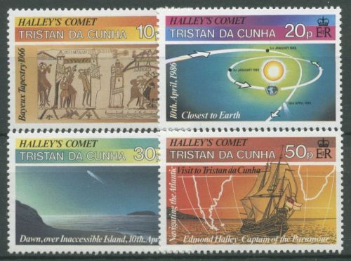 Tristan da Cunha 1986 Halleyscher Komet 397/00 postfrisch