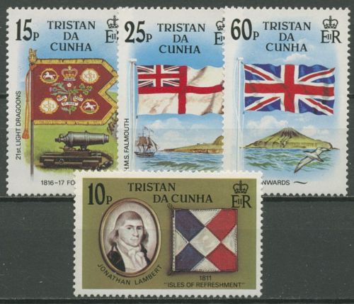 Tristan da Cunha 1985 Flaggen 390/93 postfrisch