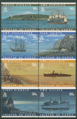 Tristan da Cunha 1997 Signalformen Schiffe 609/16 ZD postfrisch