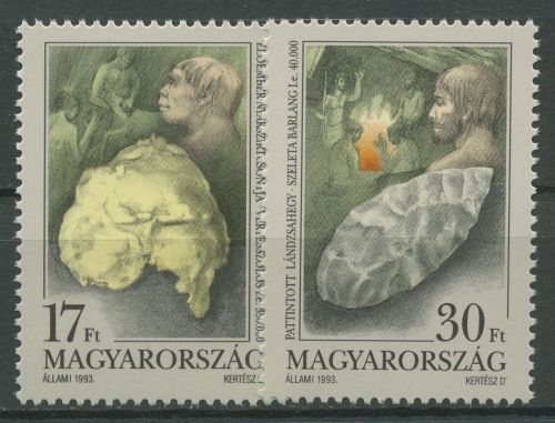 Ungarn 1993 Prähistorische Funde 4266/67 postfrisch