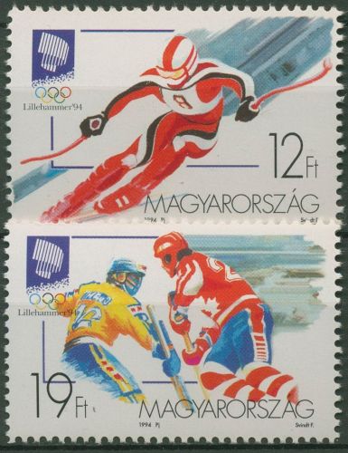 Ungarn 1994 Olympische Winterspiele Lillehammer 4275/76 postfrisch