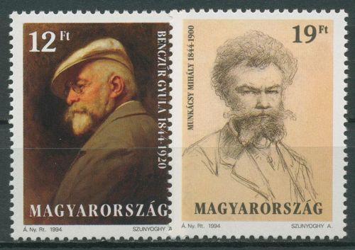 Ungarn 1994 Persönlichkeiten Maler 4278/79 postfrisch