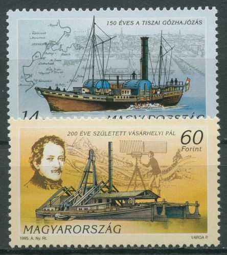 Ungarn 1995 Schifffahrt 4330/31 postfrisch