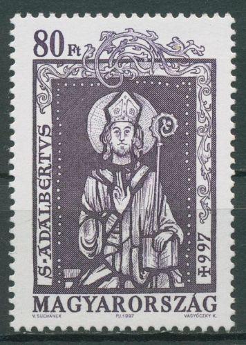 Ungarn 1997 Heiliger Adalbert 4446 postfrisch