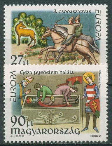 Ungarn 1997 Europa CEPT Sagen & Legenden 4455/56 postfrisch