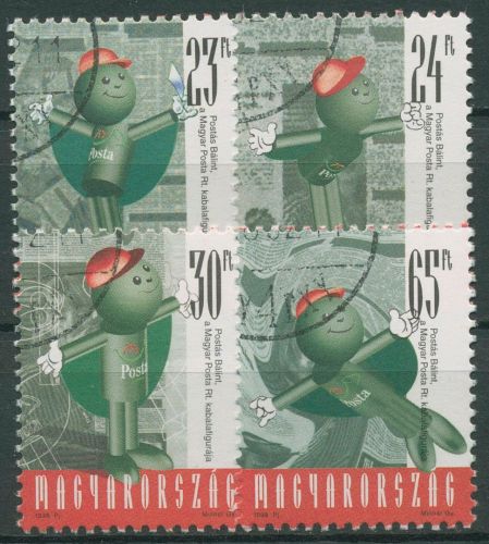 Ungarn 1998 Postmännchen Bálint Postás 4480/83 gestempelt
