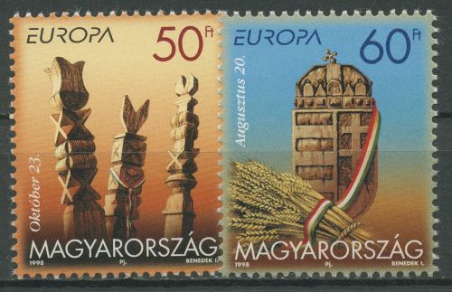 Ungarn 1998 Europa CEPT Feste & Feiertage 4514/15 postfrisch