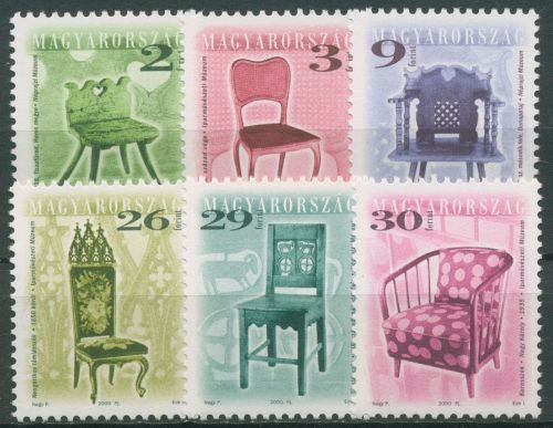 Ungarn 2000 Sitzmöbel 4604/09 postfrisch
