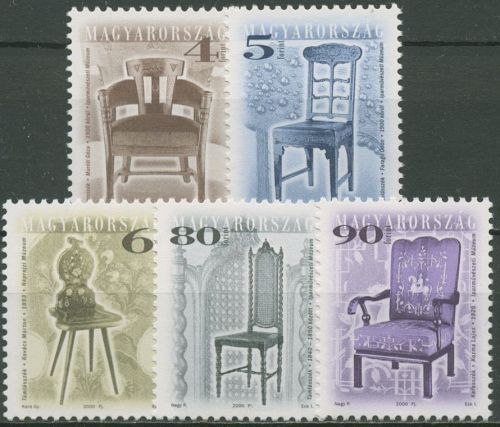 Ungarn 2000 Sitzmöbel 4628/32 postfrisch