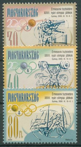 Ungarn 2000 Olympische Sommerspiele Sydney 4638/40 postfrisch