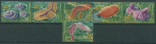 Australien 2005 Prähistorische Tiere 2446/51 I ZD postfrisch (C42629)