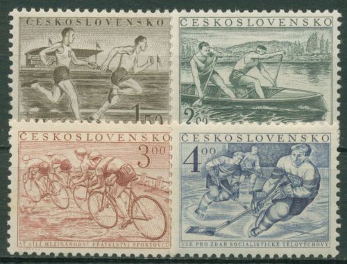 Tschechoslowakei 1952 Gründung eines Sportverbandes 749/52 postfrisch