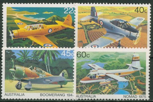 Australien 1980 Flugzeuge 736/39 postfrisch