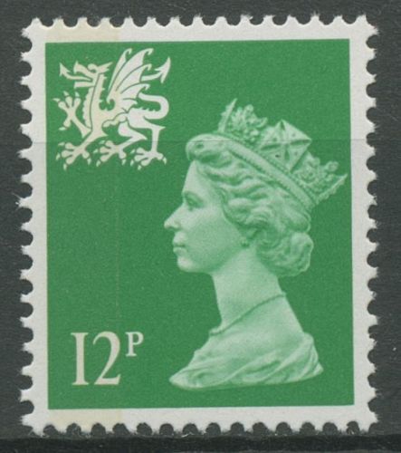 Großbritannien-Wales 1986 Königin Elisabeth II. 46 postfrisch