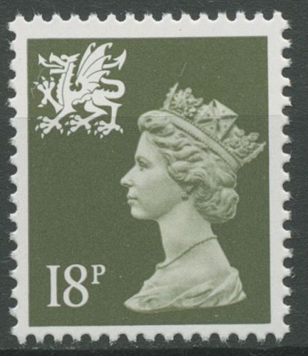 Großbritannien-Wales 1987 Königin Elisabeth II. 47 postfrisch