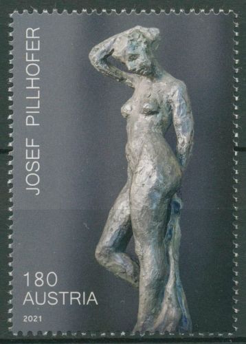 Österreich 2021 Moderne Kunst Josef Pillhofer Skulptur 3583 postfrisch
