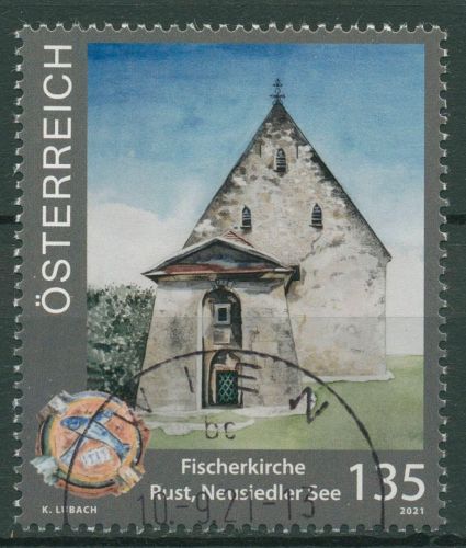Österreich 2021 Fischerkirche Rust 3587 gestempelt