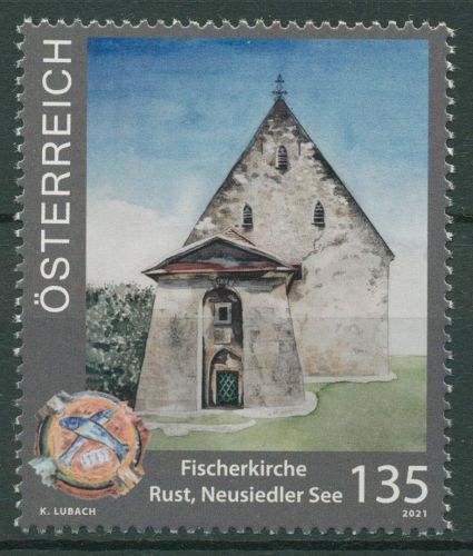 Österreich 2021 Fischerkirche Rust 3587 postfrisch